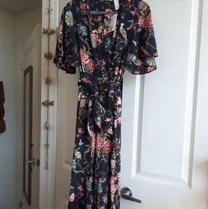 Floral patterned size 0 H&M jumpsuit